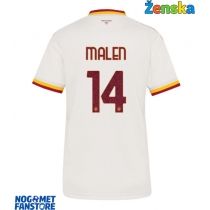 AS Roma Donyell Malen #14 Gostujuci Dres za Ženska 2026-27 Kratak Rukav